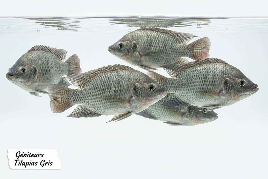 Géniteurs Tilapias Gris_pm 150gr/200